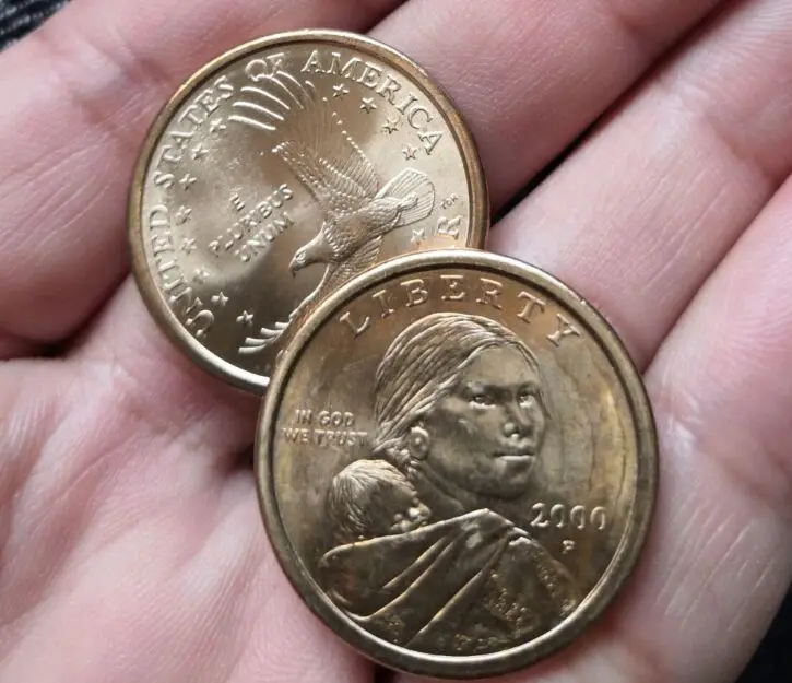 26.5mm Eagle, Real Genuine Comemorative Coin,Original Collection
