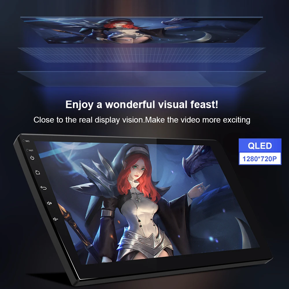 $70.07 9inch 10inch Car Multimedia Player Android 10 Universal Radio Stereo For Volkswagen Nissan Hyundai Kia Toyota Mazda Carplay 2Din