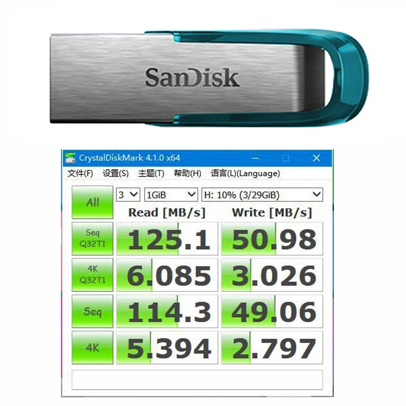 Sandisk 32 gb USB Flash Drive 64 Гб USB3.0 натуральная Ultra Flair металла Pendrive DJ OTG Тип C DIY логотип диск