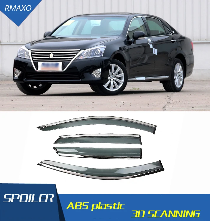 

Составной детали спирального кабели для Тойота CROWN 2010-2014 окно козырек Vent Оттенки Защита от солнца дождь дефлектор гвардии составной детали ...