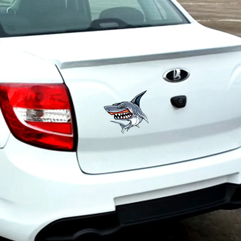 

Shark Car Sticker Auto Accessories Car Window Car Styling Decal PVC 15cmx15cm Cover Scratches Waterproof