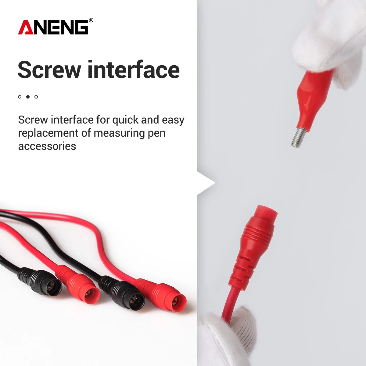 AMITOU PT1020 + Универсальный цифровой мультиметр пробник Тестовые провода игольчатый