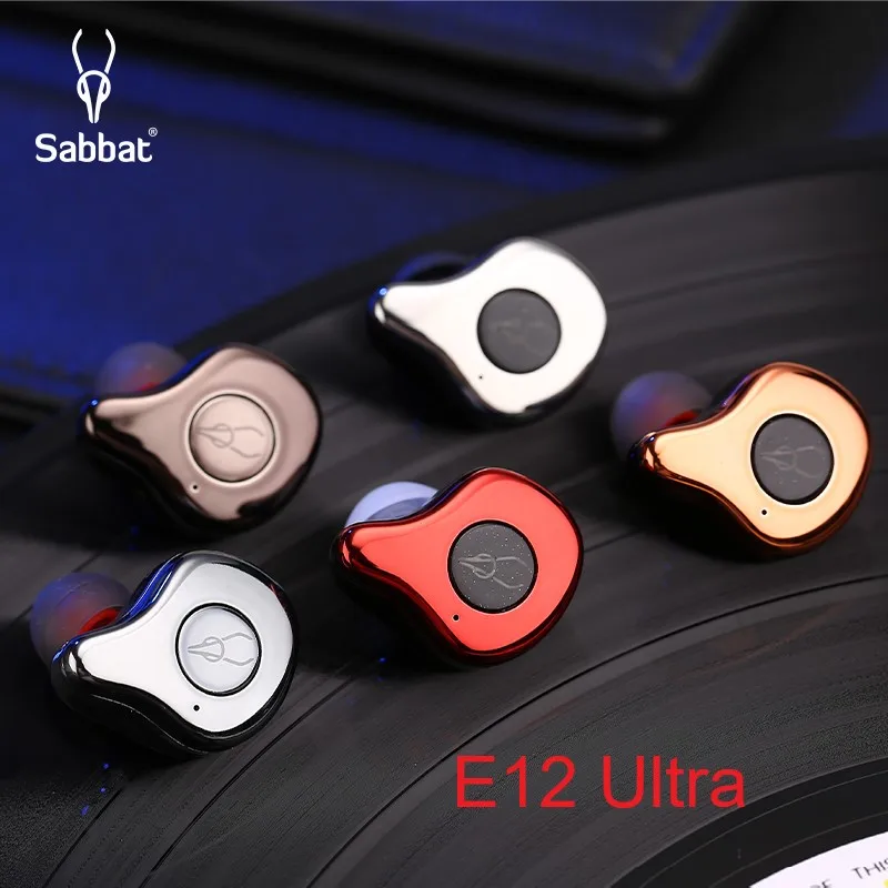 Оригинальная беспроводная гарнитура Sabbat E12 Ultra TWS BT 5,0, Hi-Fi стерео наушники, спортивные наушники с быстрой зарядкой, чехол для бега