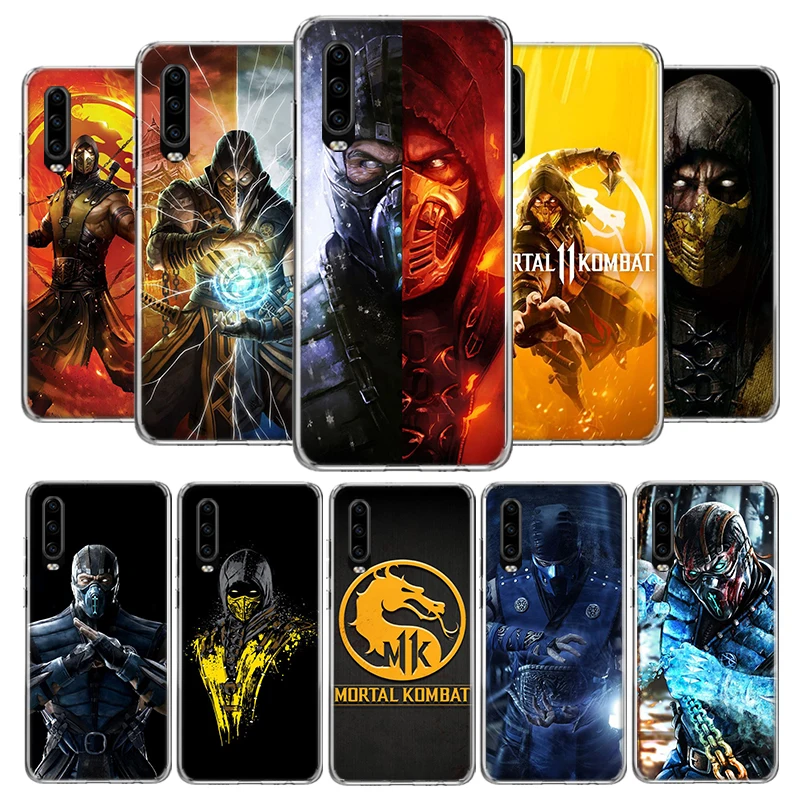 Чехол для телефона Mortal Kombat Huawei P20 P30 P40 P50 P10 Mate 10 20 30 40 Lite Pro Art Gift Fundas Coque Capa |