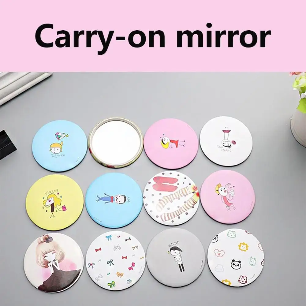 1 шт. портативное мини зеркало для макияжа|Зеркала макияжа| |