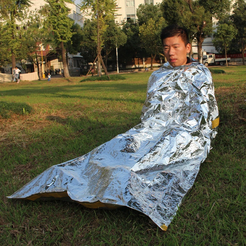 Уличный спальный мешок для чрезвычайных ситуаций водонепроницаемое