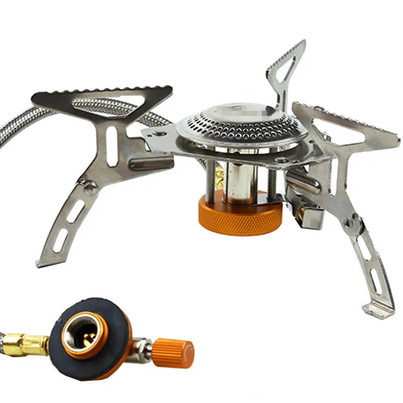 Пеший Туризм на открытом воздухе FMS 105 Нержавеющая сталь газовая плита