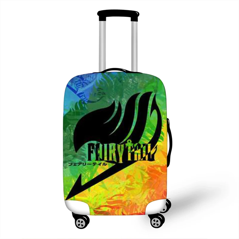 18-32 Inch Fairy Tail Natsu Luggage Cover Travel Accessories Trolley Case Baggage Protective Covers Anti-Dust Suitcase Cover