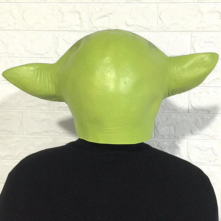 Новая вечевечерние шрек йода накладной косплей костюм хеллоуин латексная маска