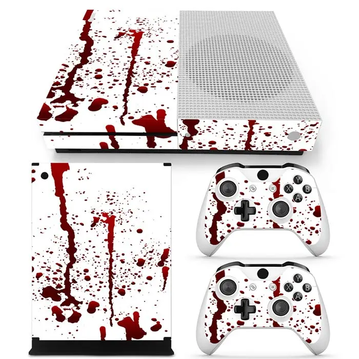 Больше дизайна для X box one s Наклейка на консоль и 2 контроллера наклейки BOX ONE S