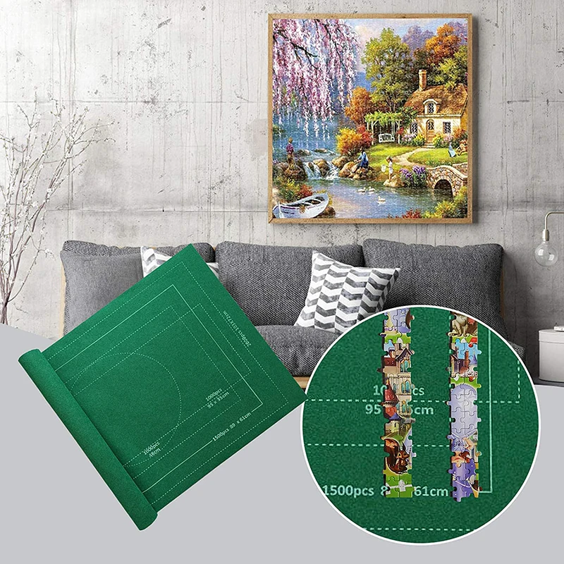 Головоломки для хранения вилая кошма с направляющей линии головоломки до 3000 штук