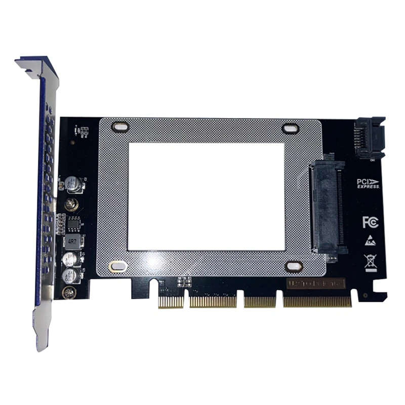 

PCIE 3.0 X4/X8/X16 to U.2 SFF-8639 Adapter U.2 to PCI-E Riser Card U.2 SSD SATA PCI Express Card for 2.5 Inch SATA HDD