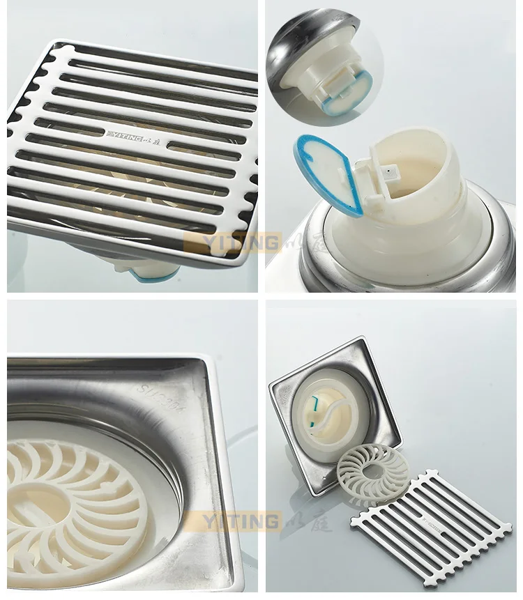 304 нержавеющая сталь трап Ванная комната Стиральная машина дезодорант и анти