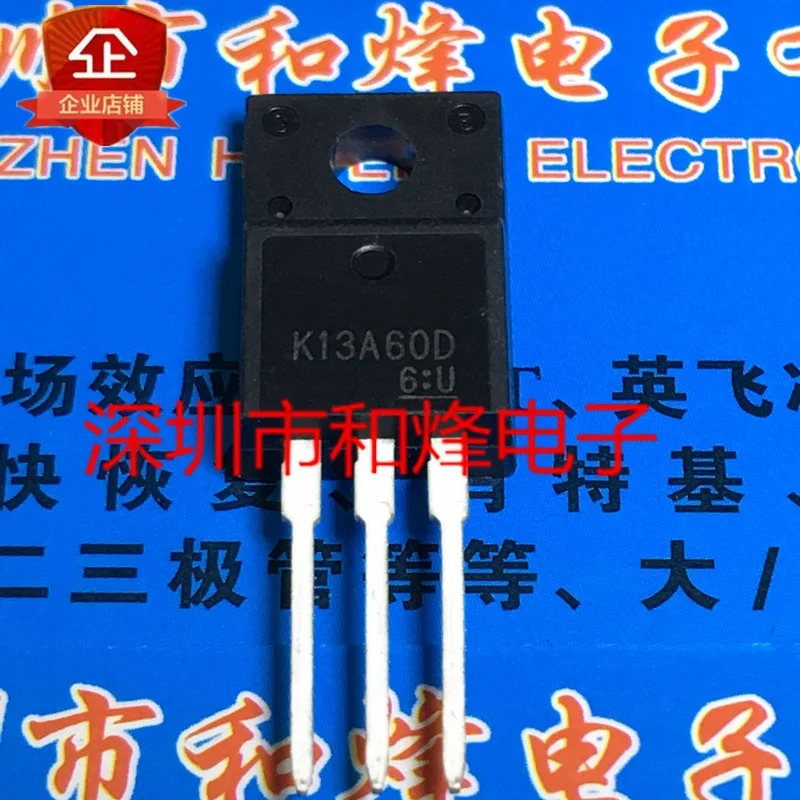 

6pcs/lot K13A60D TK13A60D TO-220F 600V 13A In Stock
