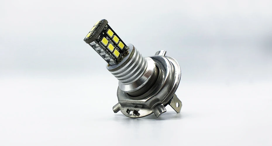H4 светодиодный светильник супер яркий 3258 9 SMD белый автомобиль противотуманные фары 12 В 24 в 6000 К белый Вождение день ходовой лампы Авто Canbus