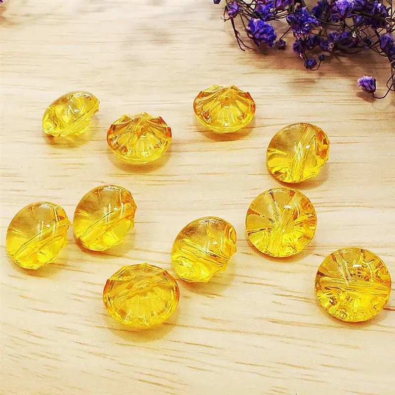 50 шт. прозрачные пуговицы для рубашек | Дом и сад