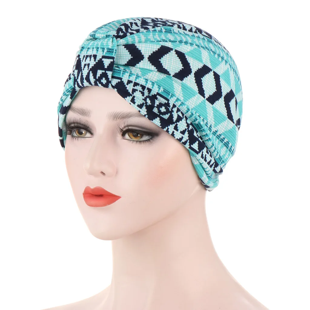 

Cashew Flower Turban Hat Cloth Square Wash Bottom Imitation Cotton Head Cap Free Shipping Hoofddoek moslima Muslim dress