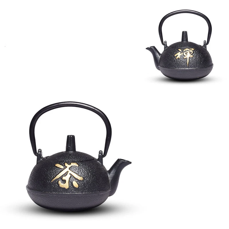 Маленький Железный чайник 10 унций 0 3л чугунный ручной работы металлический для