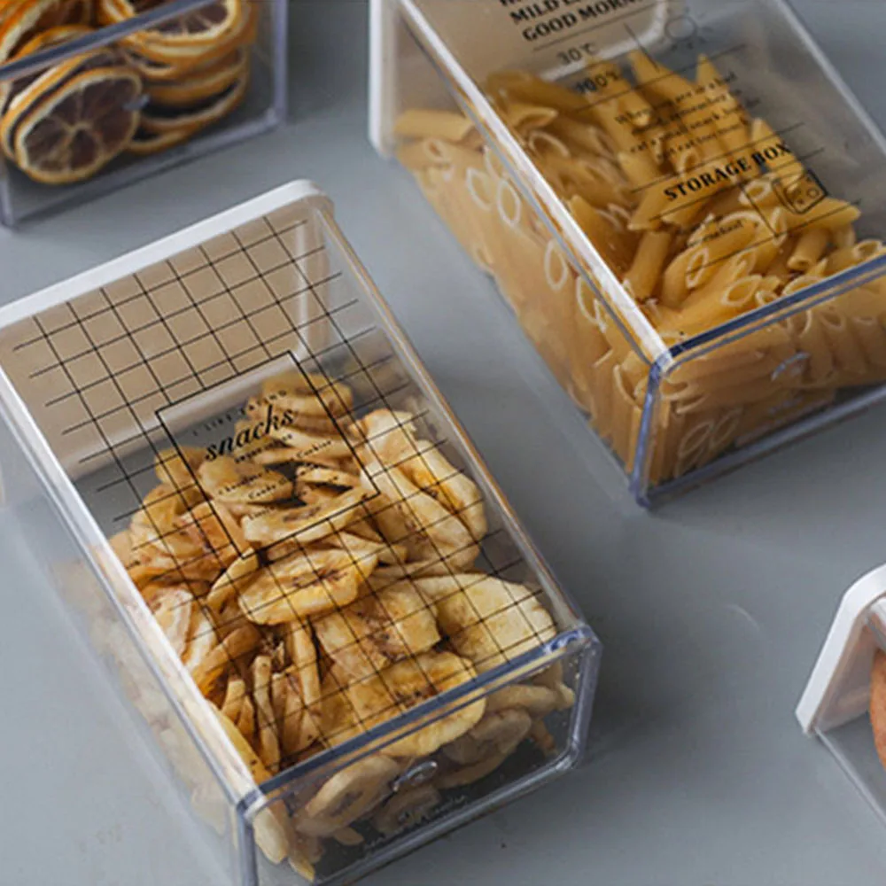 Кухонный Контейнер для хранения продуктов с крышкой влагостойкий пластиковый