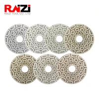 raizi 6 inch automatic edge diamond sanding disc for straight and beveled edge of all stones grit 50 3000