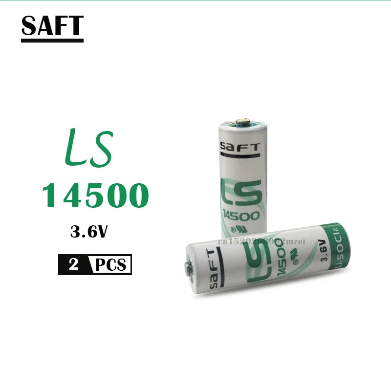 2 шт. литиевая батарея SAFT LS14500 ER14505 AA 3 6 В 2450 мАч для комплектного оборудования