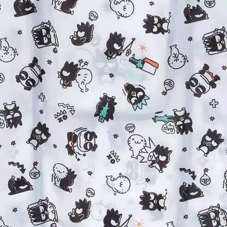 Милые Мультяшные Bad Badtz-Maru Penguin черно-белые складные многоразовые сумки для покупок складные большие продуктовые сумки Экологичная, вместительная сумка