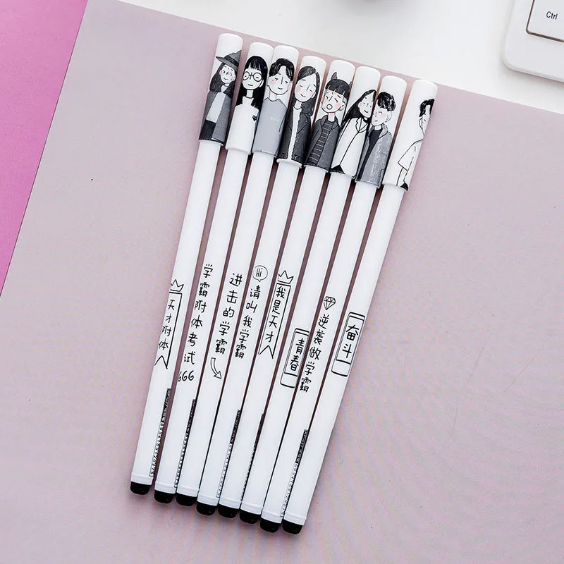 8 шт. гелевые ручки для подростков|Гелевые ручки| |