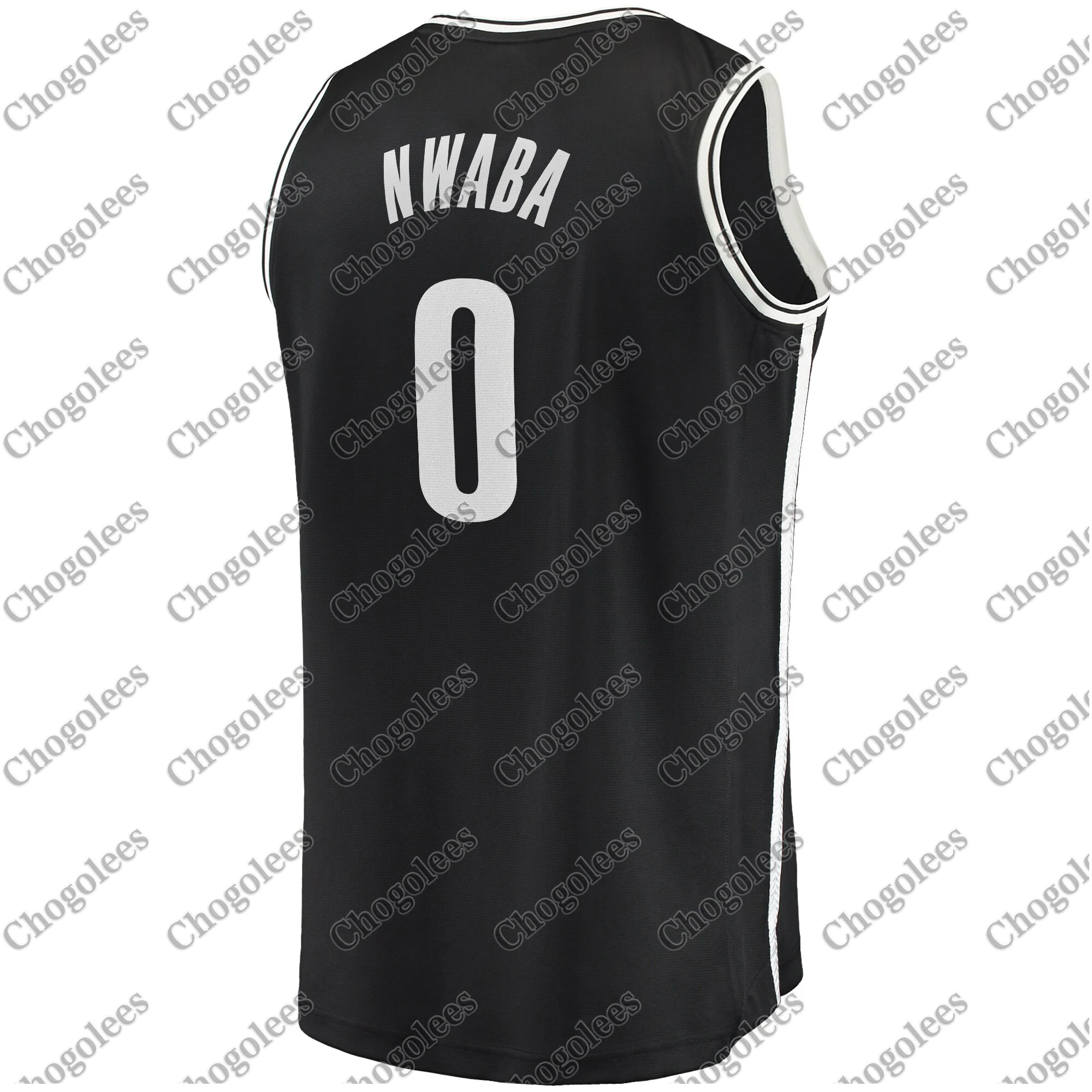 

Men Basketball Jersey David Nwaba Brooklyn Branded Fast Break Player Jersey Icon Edition Black