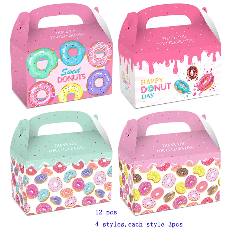 Прекрасные пончики тарелки для вечерние салфетки десерт тарелка на день