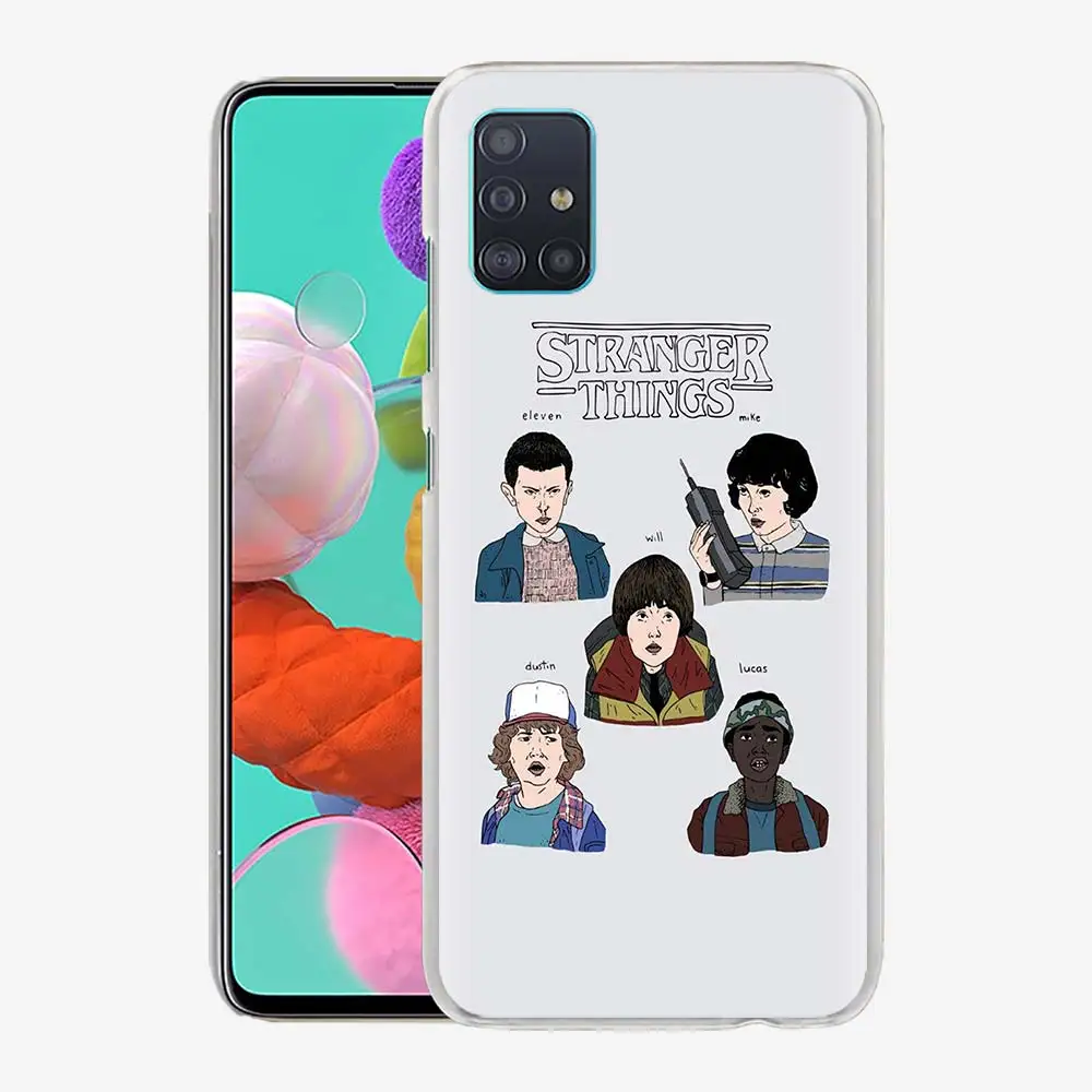 

Stranger Things Phone Case for Samsung Galaxy A10 A10e A10s A20 A20e A20s A30 A40 A50 A70 A01 A11 Hard PC Cover Coque Fundas