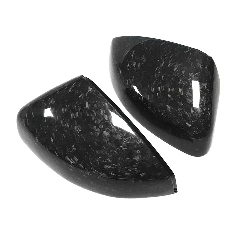 

Car Side Mirror Forge Carbon Fiber Mirror Cover For AUDI A3 S3 RS3 Replacement 2014-2018 2017