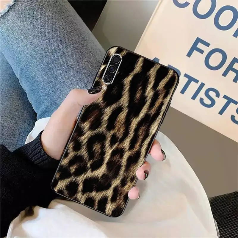 

Fashion Tiger Leopard Phone Case For Samsung galaxy A S note 10 7 8 9 20 30 31 40 50 51 70 71 21 s ultra plus