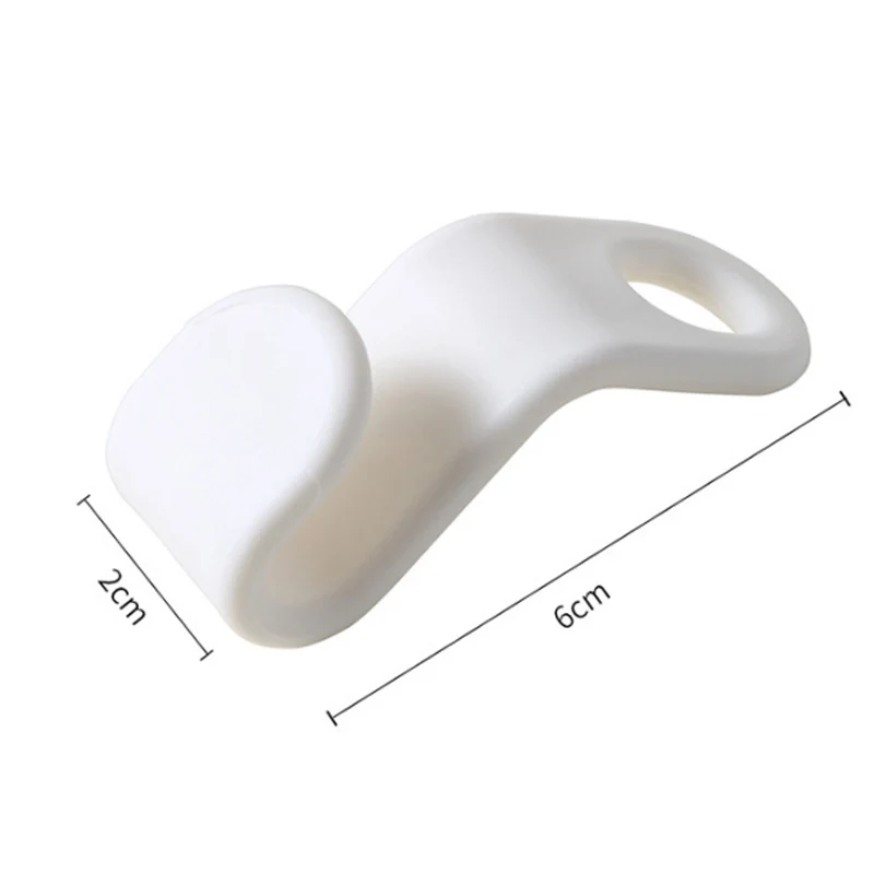 Белый 6*2 см PP Удлинительный крюк соединительные крючки вешалка для одежды