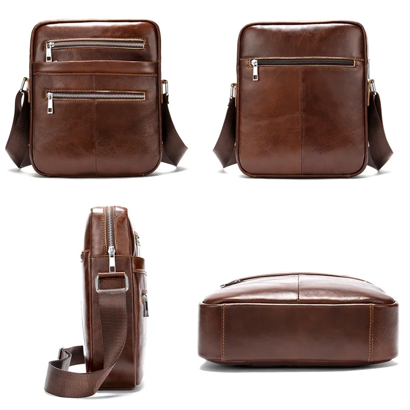 MVA мужские сумки из натуральной кожи кожаная сумка мессенджер мужская на плечо