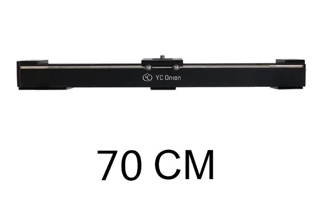 70cm YC лук алюминиевая механизированная камера слайдер приложение Bluetooth управление Стабильная гладкая слайдер камера с мотором для фотографии DSLR - Цвет: 70cm