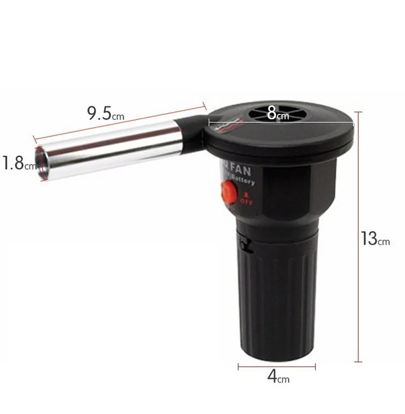 Вентилятор для барбекю воздуходувки Электрический сильфон уличный Кемпинг