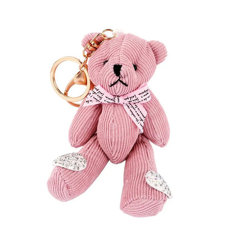 10 шт./лот маленький плюшевый мишка toys12 см Маленький Мишка с бантом мягкие игрушки
