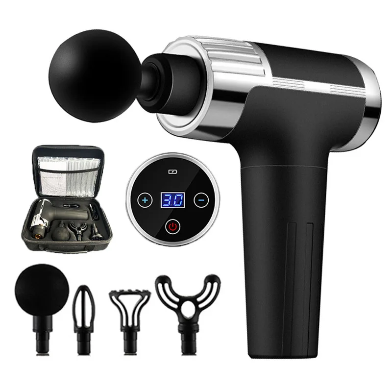 Профессиональный ручной массажный пистолет Fascia Электрический массажер для