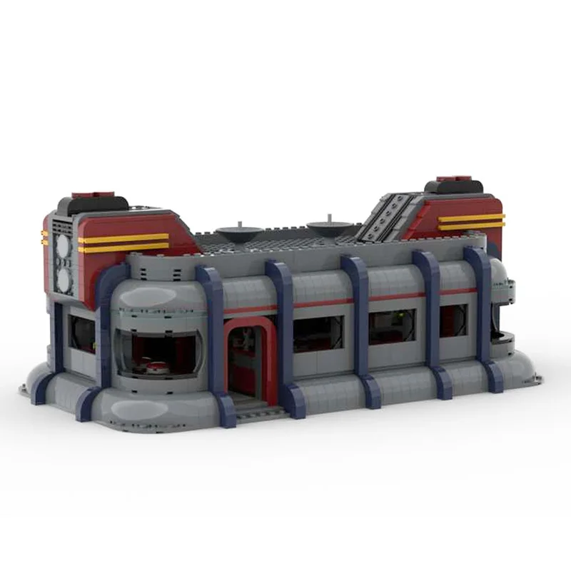 

Space Wars Hunter Bar Architecture Dex's Diner Restaurant Canteen DIY Blocks Bricks Set Educational Kids Toy Best Gift