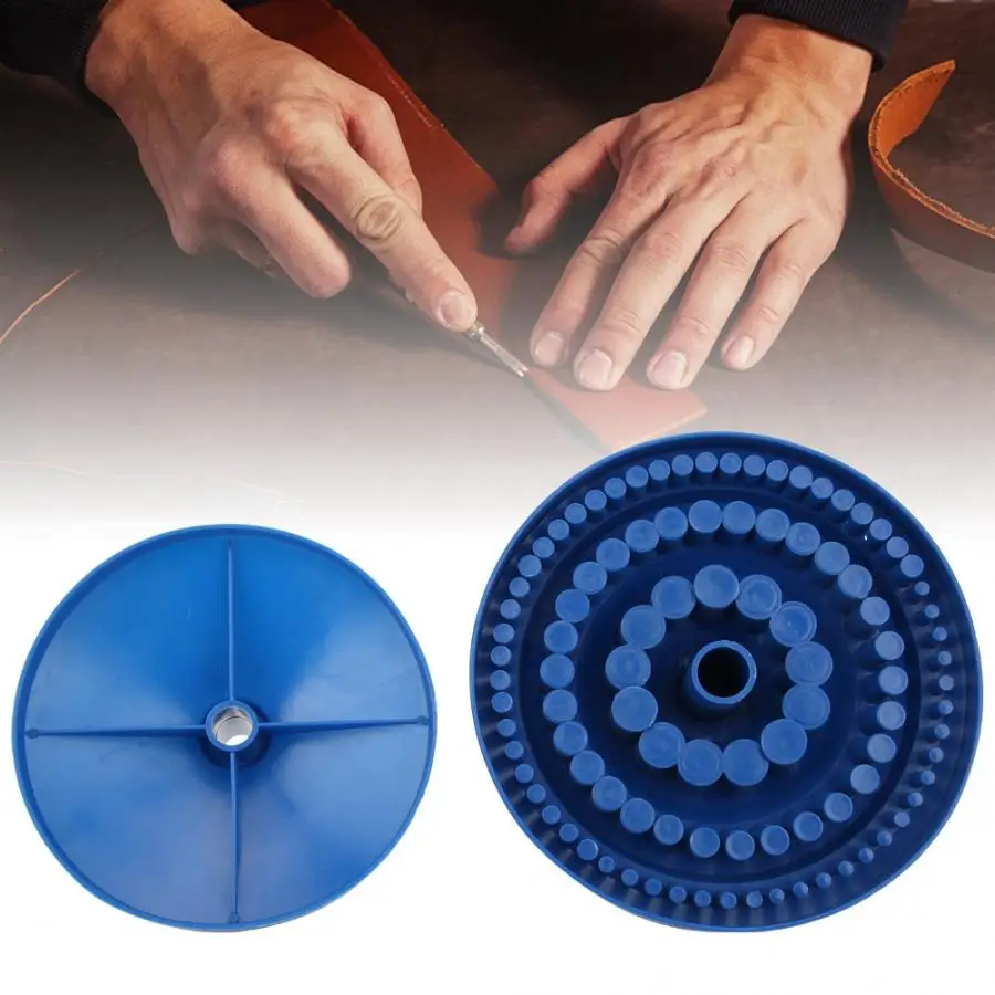 Multi-functional Drill Box Tool Storage Case Round Shape Bits Multi-holes DIY Plastic | Дом и сад