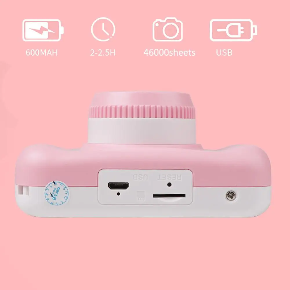 Детская мини камера 18 МП цифровая Full HD с силиконовым чехлом ЖК дисплей 3 0 дюйма