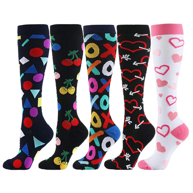

Compression Socks Premium Stylish Breathable Anti-friction Sports Stockings For Running Sports Hiking