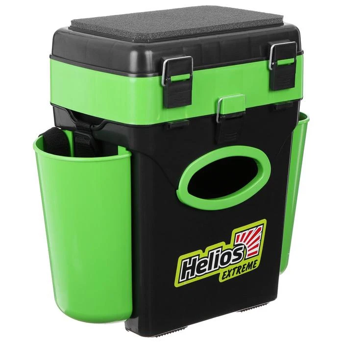 Ящик зимний Helios FishBox 10 л цвет зелёный | Спорт и развлечения