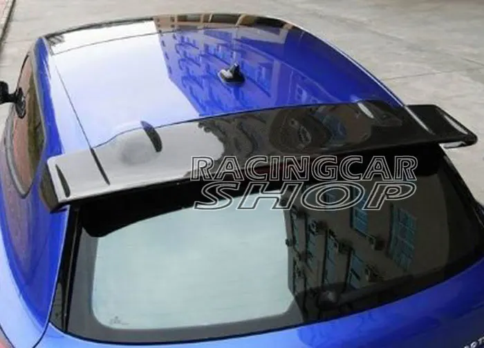 Настоящее углеродное волокно Вихревой Стиль задний спойлер на крыше огромный