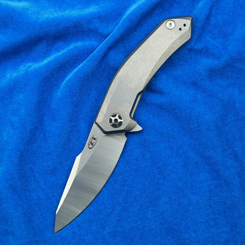 Складной титановый нож ZT Mark s35vn 0095 с шарикоподшипником ласты карманный кухонный