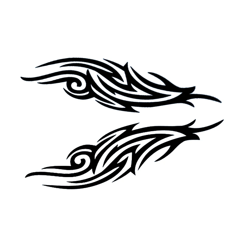 

1Pair Car Racing Tribal stripe car stickers Hood Decals Vinyl car accessories Truck Decor sticker New Style Hot