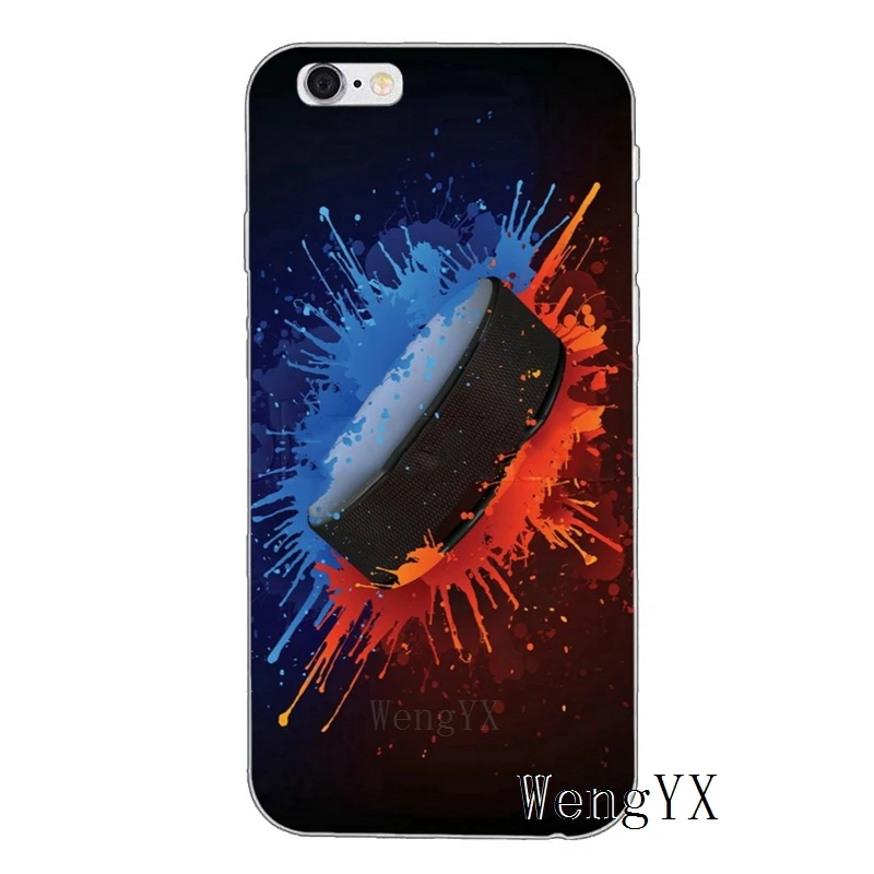 Я люблю хоккейные аксессуары чехол для телефона iPhone 11 Pro XS Max XR X 8 7 6 6S Plus 5 5S SE 4s 4 iPod
