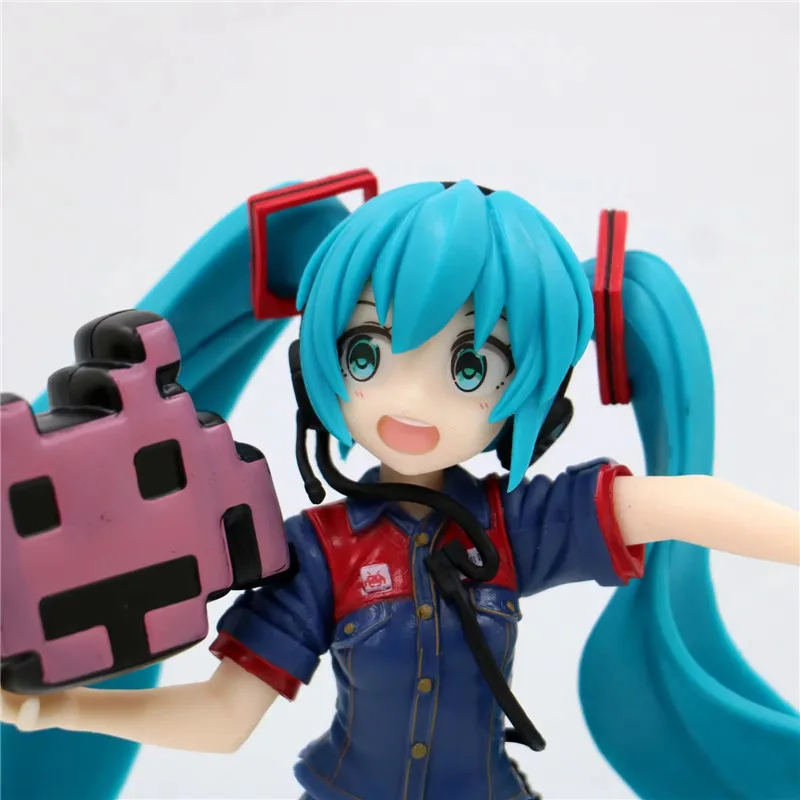 

Bandai Hatsune Anime Action Figure Toys PVC 20cm Japanese Beautiful Girl Miku Gift Anime Model Toy For Girls Action Figures Doll