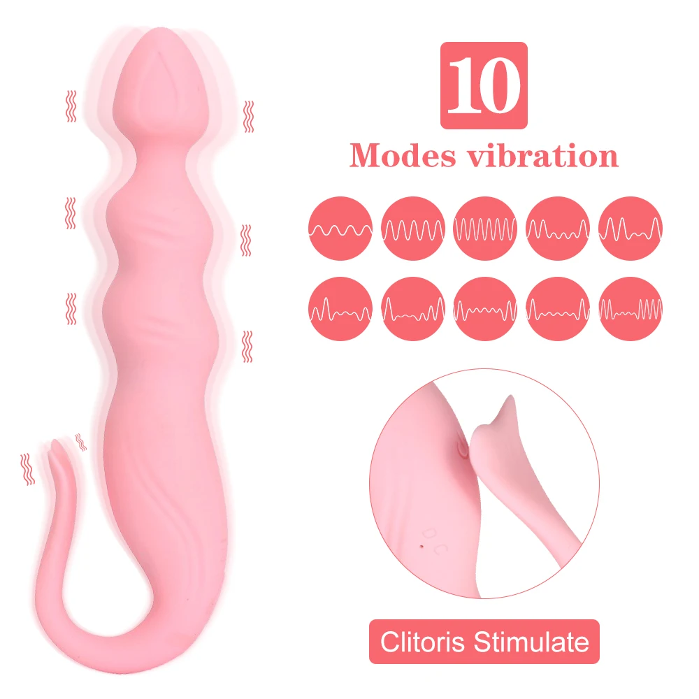 Женский мастурбатор Русалка Вибраторы 10 режимов точки G влагалище массаж