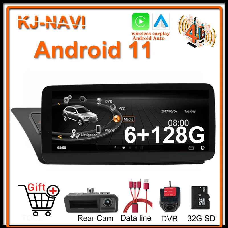 $302.48 10.25 '' Carplay Android 10 Car Stereo Multimedia Radio Stereo Player GPS SWC Navigation For Audi A4 A5 S4 S5 A4L B8 2009-2016